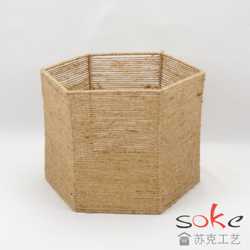 Jute Woven Storage Basket