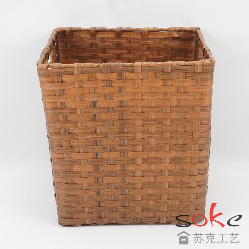 PP Woven Strap Storage Bins with Metal Frame
